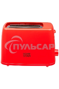 Тостер HOMESTAR HS-1015, красный (106192)