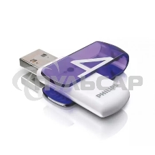 Флешка USB 4 Gb PHILIPS VIVID2.0 4 Gb, USB 2.0