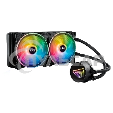 Жидкостная система охлаждения XPG Levante X 240, черный 120мм алюминий+медь 2000rpm 18.17db 4-pin 250W