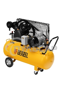 Компрессор воздушный рем. привод BCV 4000-T/100, 4,0 кВт, 100 литров, 690 л/мин Denzel