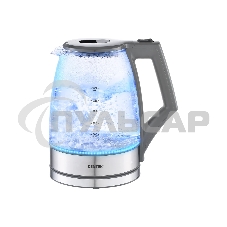 Чайник Centek CT-0014 серый, 2200 Вт, 1.8 л