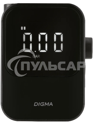 Автомобильный компрессор Digma QBK-120B черный, шланг 0.2м