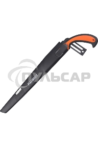 Ножовка садовая Patriot SP-270, нескладная, ножны, лезвие (япон.стальSK5,270 мм,7TPI), PP+TPR-ручка