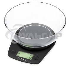 Весы кухонные Maxvi KS102P черный