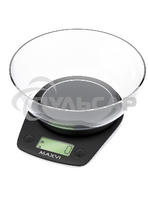 Весы кухонные Maxvi KS102P черный