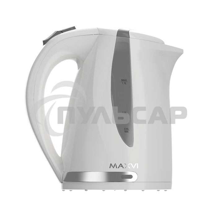 Чайник электрический Maxvi KE1701P белый-grey