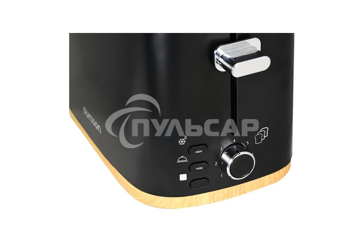 Тостер OURSSON TS2106/BL черный