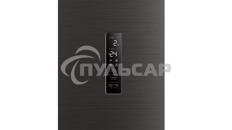 Холодильник Midea MDRB524MGE28ODM черный 263л/123л Full No Frost морозилка снизу