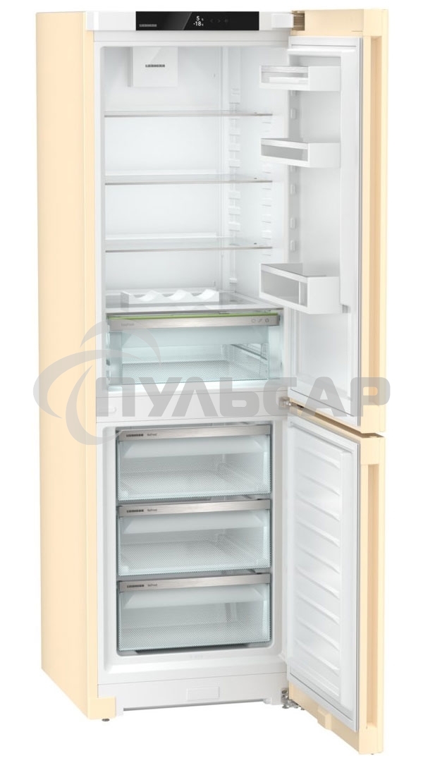 Холодильник Liebherr CNBED 5203-22 001 бежевый двухкамерный 227/92л морозилка снизу, No Frost