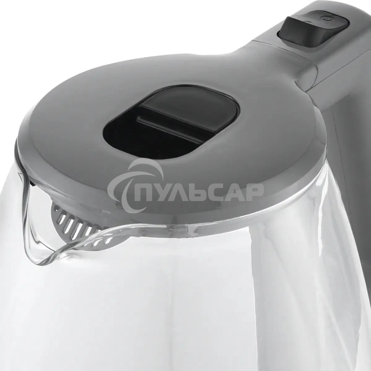 Чайник Centek CT-0014 серый, 2200 Вт, 1.8 л