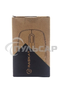 Мышь беспроводная Raskat M002WBR черный, 1600 dpi, радиоканал, Bluetooth, USB, кнопки - 4