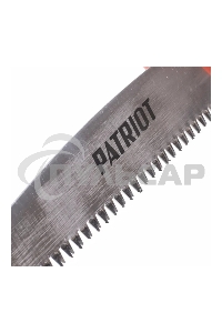 Ножовка садовая Patriot SP-270, нескладная, ножны, лезвие (япон.стальSK5,270 мм,7TPI), PP+TPR-ручка