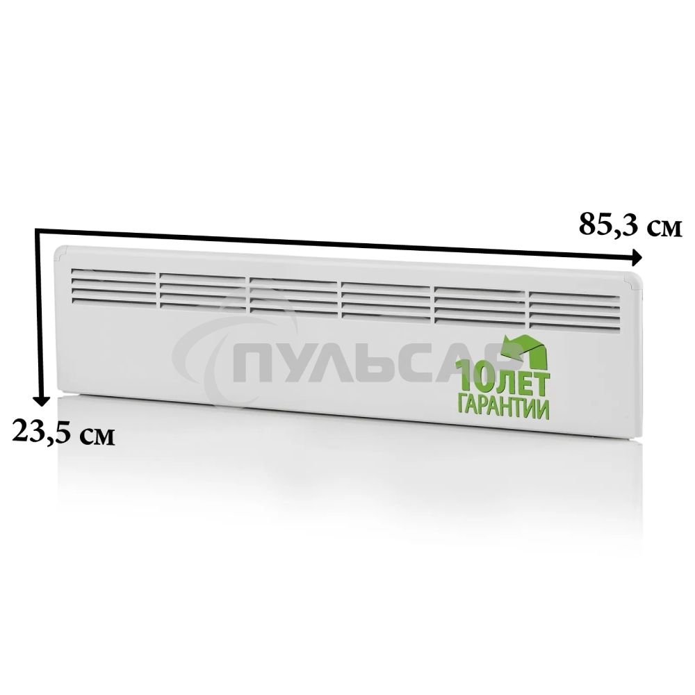 Конвектор ENSTO FinnHeat MINI EPHBMM05PR белый, 500 Вт, 8 м2, механический термостат