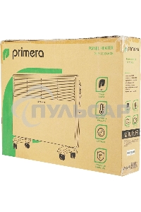 Конвектор Primera PHP-1500-MXB, белый, 1500 Вт, 20 м2, термостат