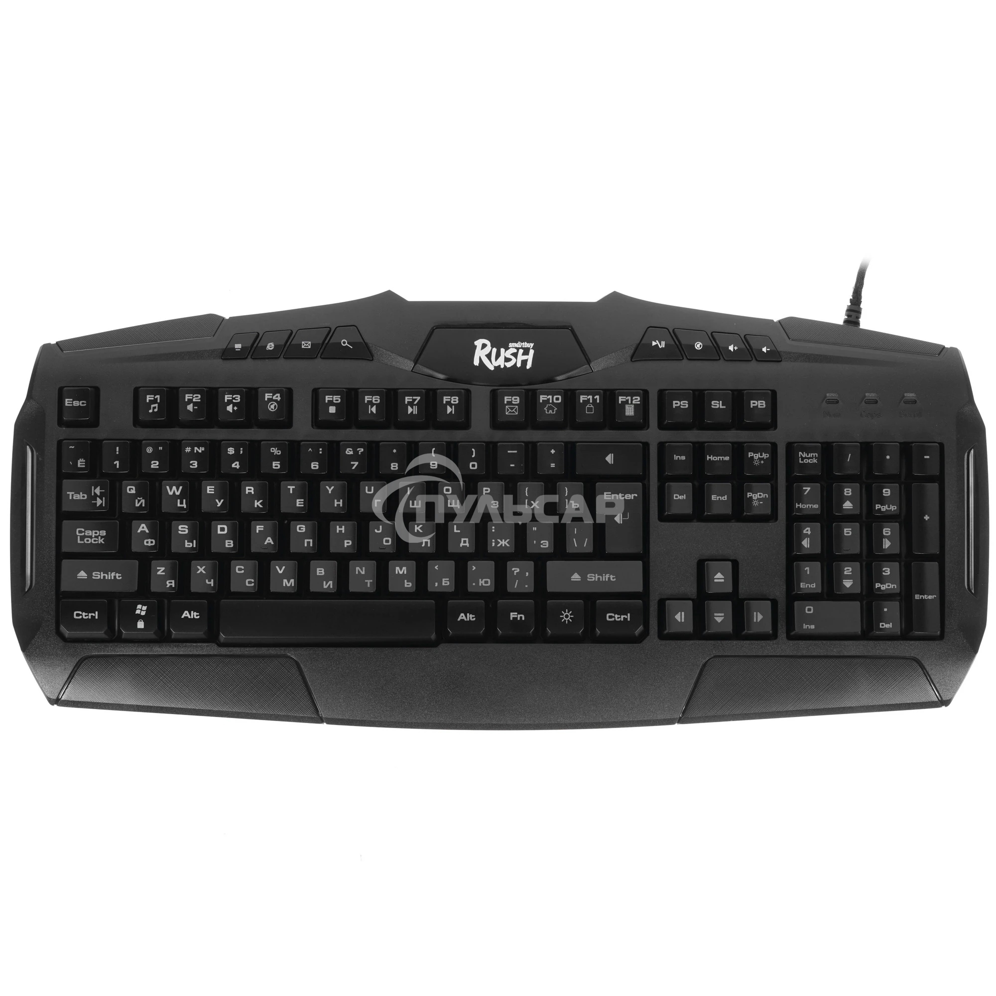 Клавиатура проводная игровая Smartbuy RUSH Savage 311 USB черная SBK-311G-K