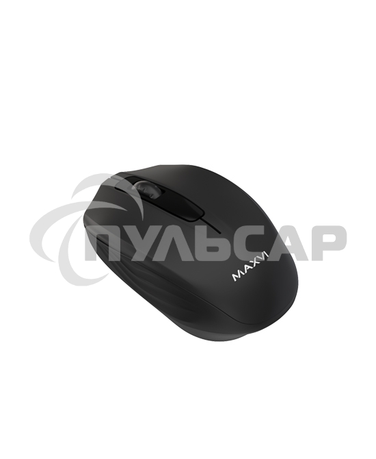 Мышь беспроводная Maxvi MWS-05 черный, 3 кнопки, 1000 dpi
