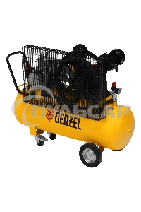 Компрессор воздушный рем. привод BCV 4000-T/100, 4,0 кВт, 100 литров, 690 л/мин Denzel