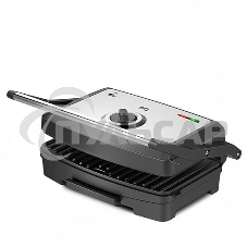 Электрический гриль BQ GR3005 черный-стальной