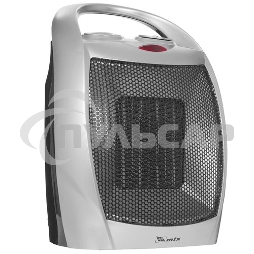 Тепловентилятор MTX FHC-1500, серый, 750/1500 Вт, 15 м2, термостат