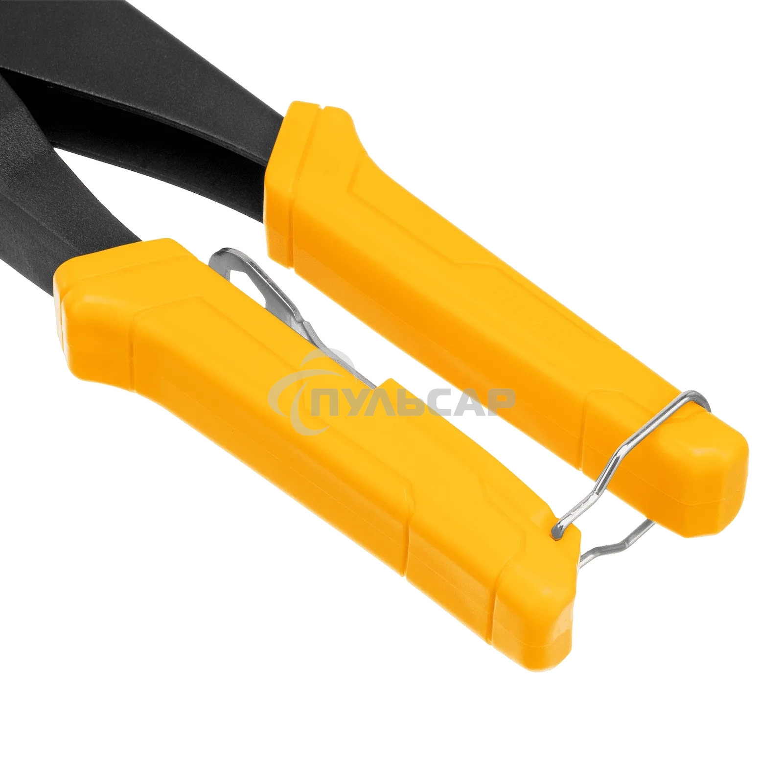 Заклепочник ручной Denzel 285 мм, поворотный, 0-360, заклепки 2,4-3,2-4,0-4,8 мм