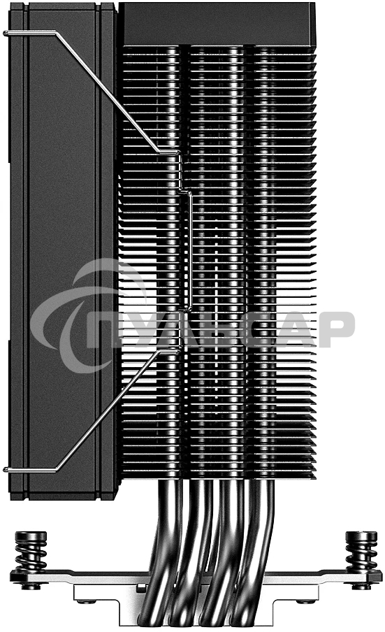 Кулер для процессора ID-Cooling FROZN A410 SE черный 120мм алюминий/медь 1800rpm 25db 4-pin 152мм