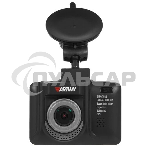 Видеорегистратор с радар-детектором Artway MD-108 GPS черный