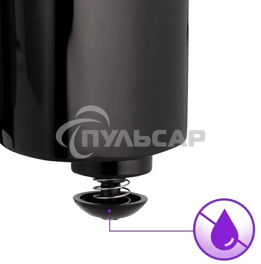 Кофемашина Kitfort КТ-782 1050Вт нержавеющая сталь/черный