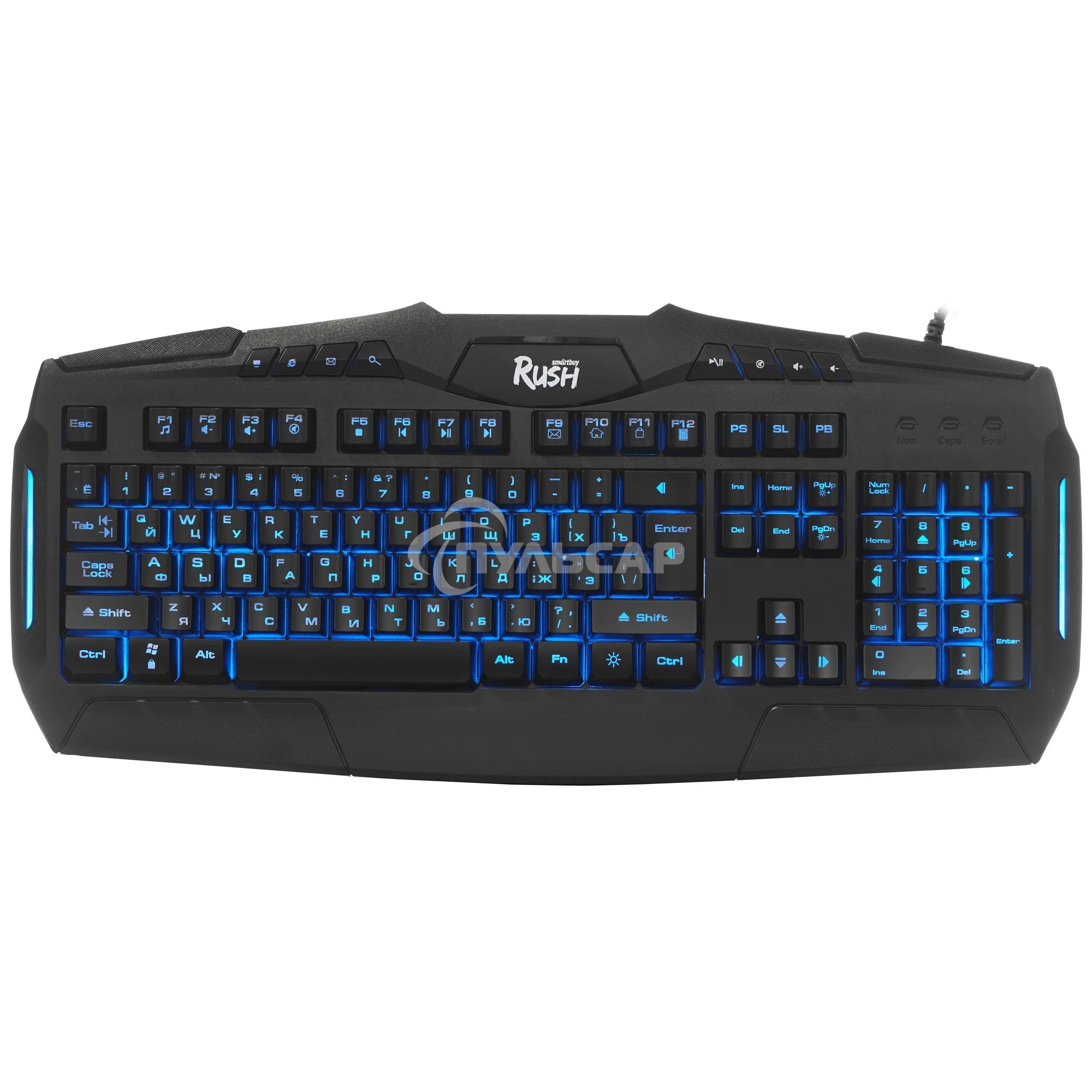 Клавиатура проводная игровая Smartbuy RUSH Savage 311 USB черная SBK-311G-K