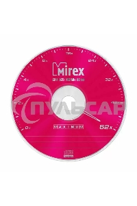 Диск CD-R Mirex 700 Mb, 52х, Maximum, Cake Box (50), (50/300)