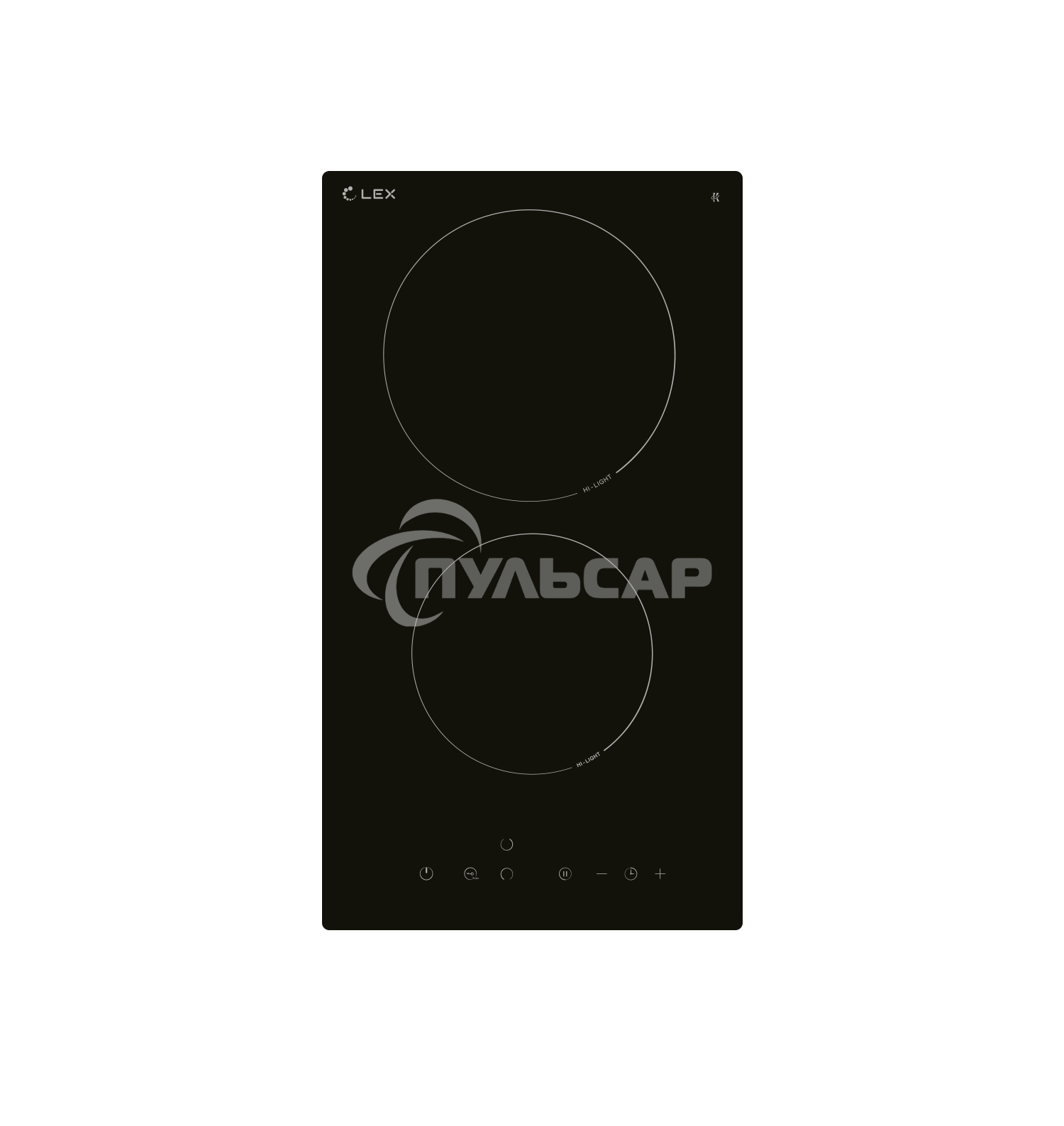 Электрическая варочная панель LEX EVH 320A BL Hi-Light, независимая, черный