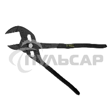 Клещи переставные Denzel кнопочный механизм, обливные рукоятки, сантехнические, 250 мм