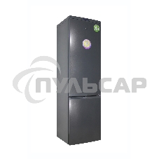 Холодильник DON R-295 G графит зеркальный двухкамерный 259/101л морозилка снизу