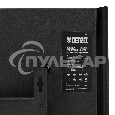 Конвектор Denzel XCE-1000B черный, 1000 Вт, 15 м2, термостат