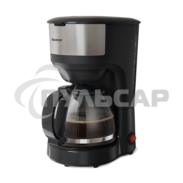 Кофеварка капельная Blackton Bt CM1117 черный, исп. кофе - молотый, 1,25 л, 750 Вт
