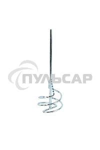 Миксер насадка PATRIOT MP486 для сухих и строит. смесей, оцинкованый,100x600 мм, хвостовик SDS Plus.