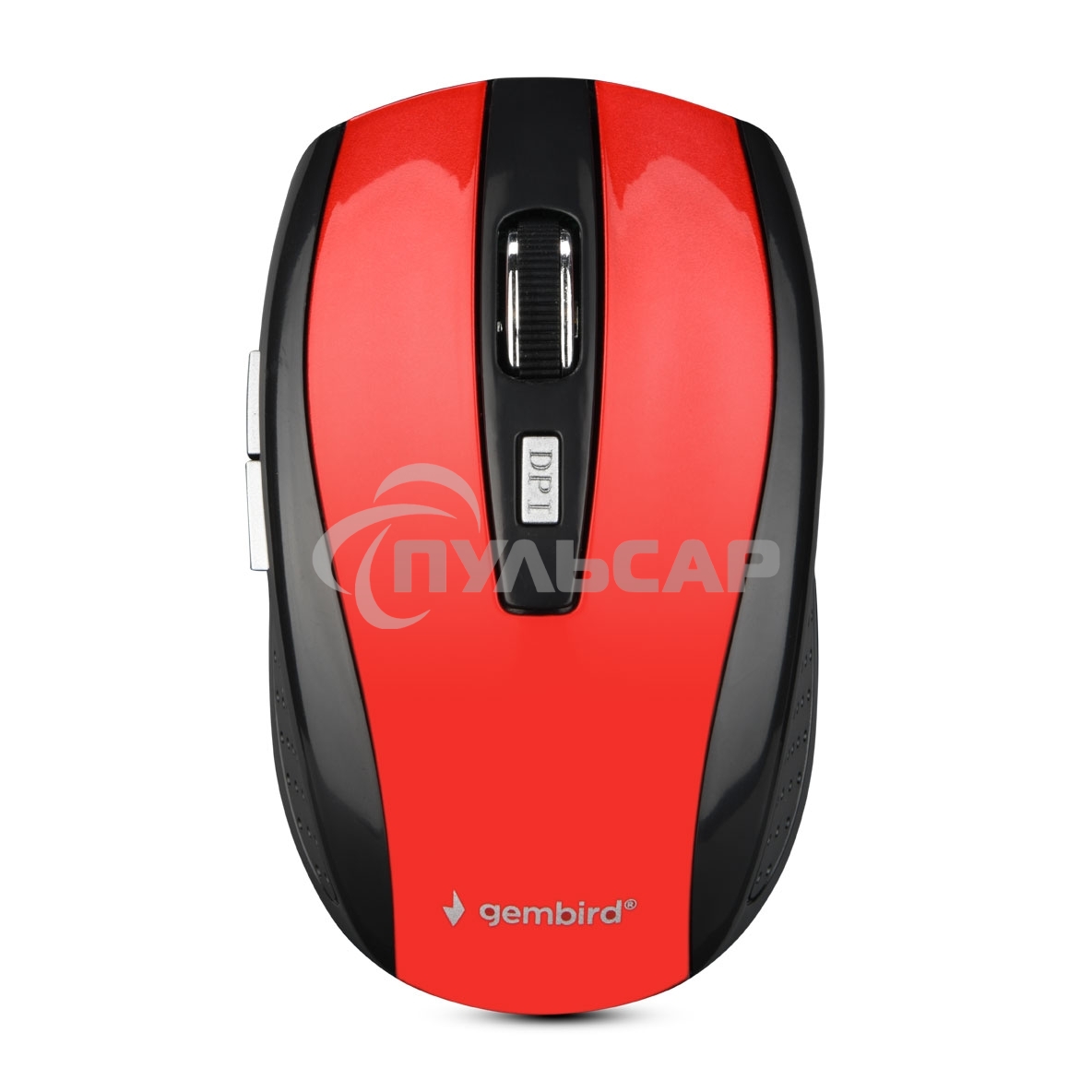 Мышь беспроводная Gembird MUSW-330-3 красный, 2400 dpi, радиоканал, USB, кнопки - 6