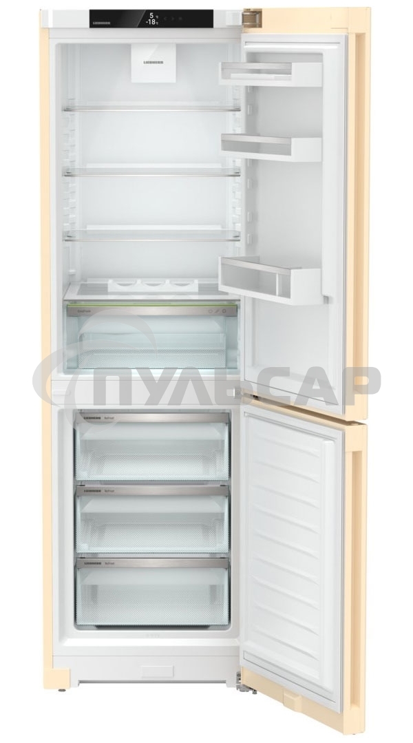 Холодильник Liebherr CNBED 5203-22 001 бежевый двухкамерный 227/92л морозилка снизу, No Frost