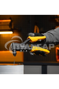 Заклепочник ручной Denzel 255 мм, литой, усиленный, заклепки 2,4-3,2-4,0-4,8 мм