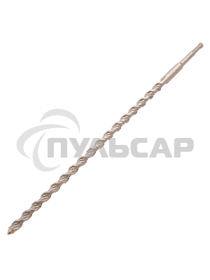 Бур по бетону Denzel двойная спираль, Cobalt W-tip, 16x460 мм, SDS PLUS