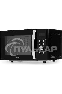 Микроволновая печь Hyundai HYM-D2078 черный/серебристый, 23 л, 800 Вт, кнопки, поворотный механизм