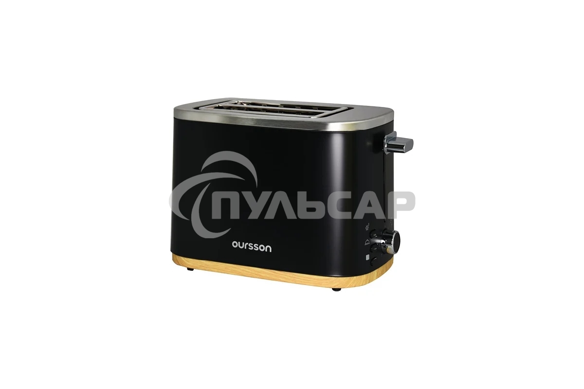 Тостер OURSSON TS2106/BL черный