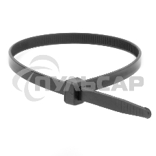 Хомут кабельный DKC 25343SR 12.4х1000 полиамид черный (уп.100 шт)