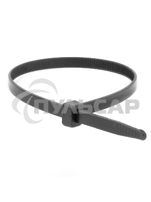 Хомут кабельный DKC 25343SR 12.4х1000 полиамид черный (уп.100 шт)