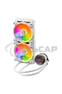 Жидкостная система охлаждения XPG Levante X 240, белый 120мм алюминий+медь 2000rpm 18.17db 4-pin 250W