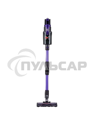 Пылесос вертикальный JVC JH-VS134 фиолетовый/черный, питание от аккумулятора, пылесборник 1,2 л, работа от АКБ max 50 мин.