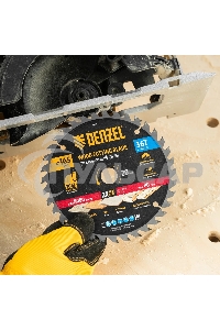 Пильный диск по дереву Denzel ф165 х 20 мм, 36 зубьев 733247