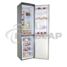 Холодильник DON R-299 G графит зеркальный двухкамерный 259/140л морозилка снизу