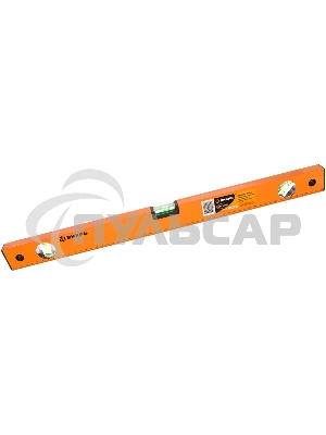 Уровень алюминиевый ВИХРЬ 600мм фрезерованный 3 глазка