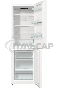 Холодильник Gorenje NRK619EEW4 белый двухкамерный 203/99л морозилка снизу, No Frost