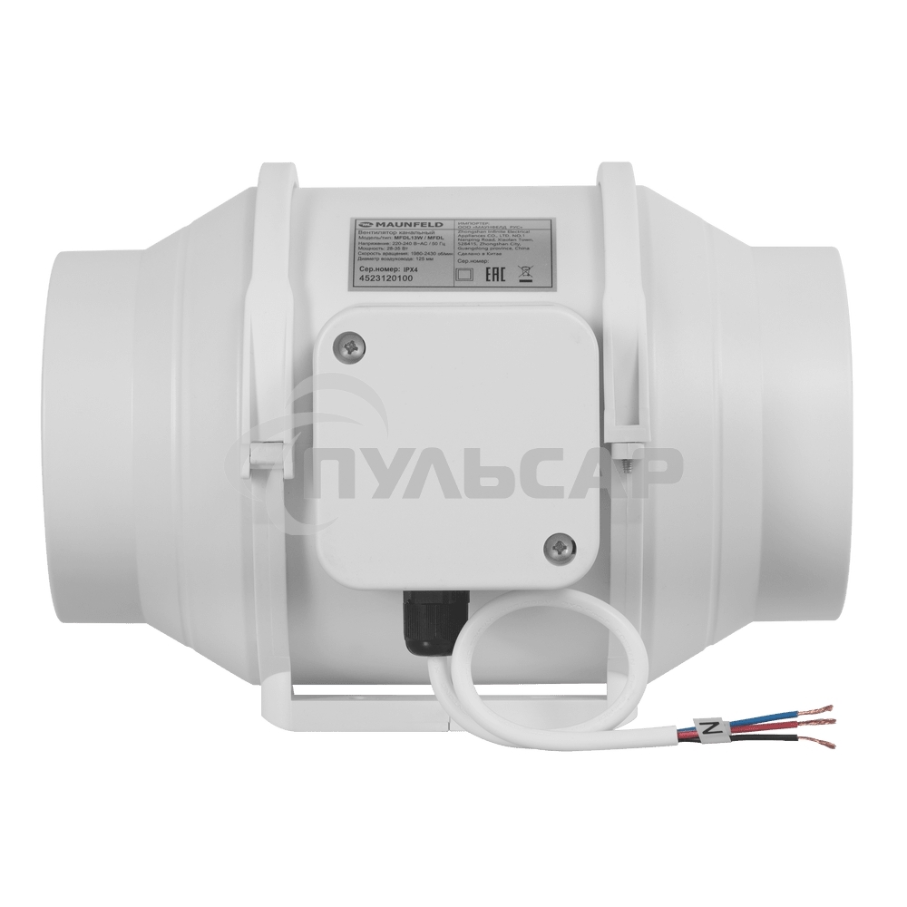 Канальный вентилятор Maunfeld MFDL13W